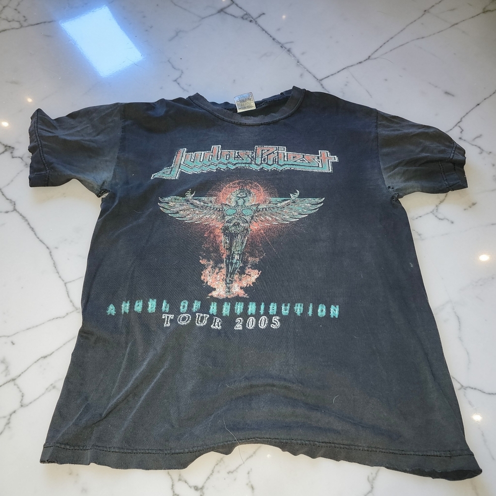 Judas Priest Band tee- DAMAGES